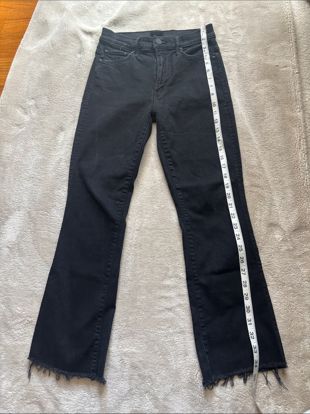 MOTHER Insider Crop Step Fray  Not Guilty Jeans